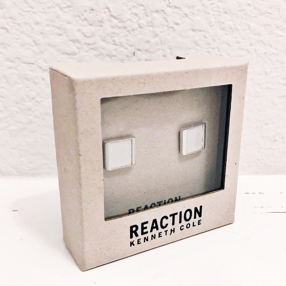 Kenneth Cole Reaction Other - Kenneth Cole Brushed Cufflinks Silver NWT